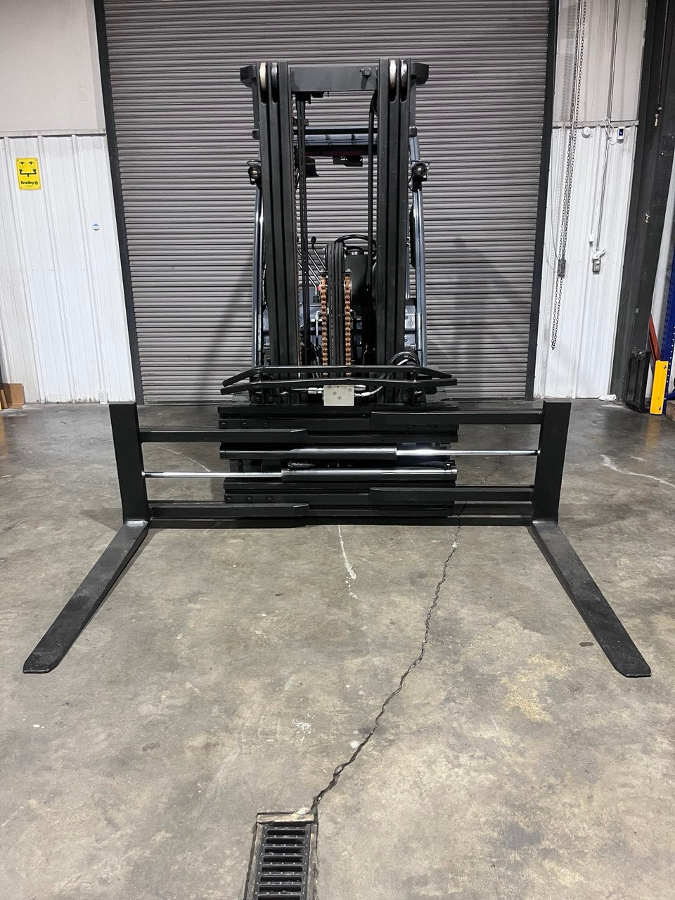 2019 Toyota Diesel Forklift 8FDU32 w/Side Shifting Fork Positioner & Solid Pneumatic Tires!